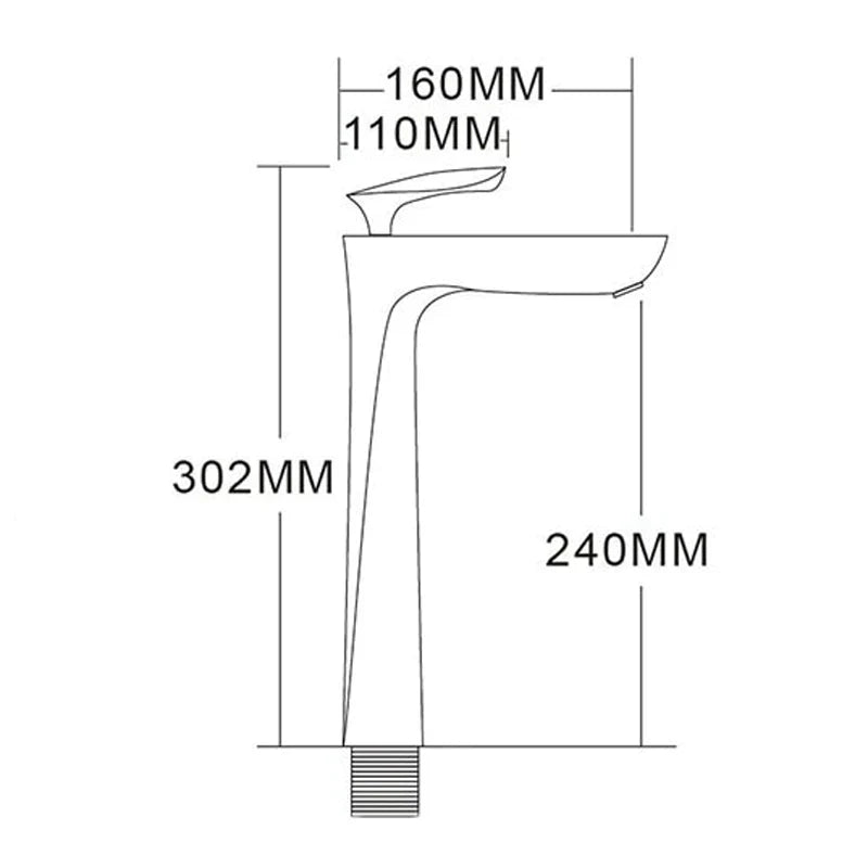 Robinet Mitigeur Vasque - Halo ROBINETO