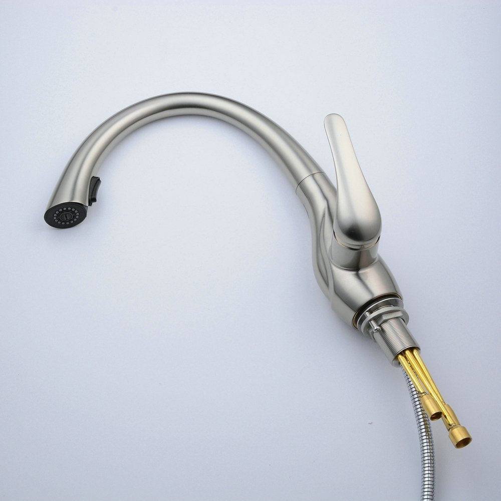 Robinet de Cuisine Douchette Extractible en Inox