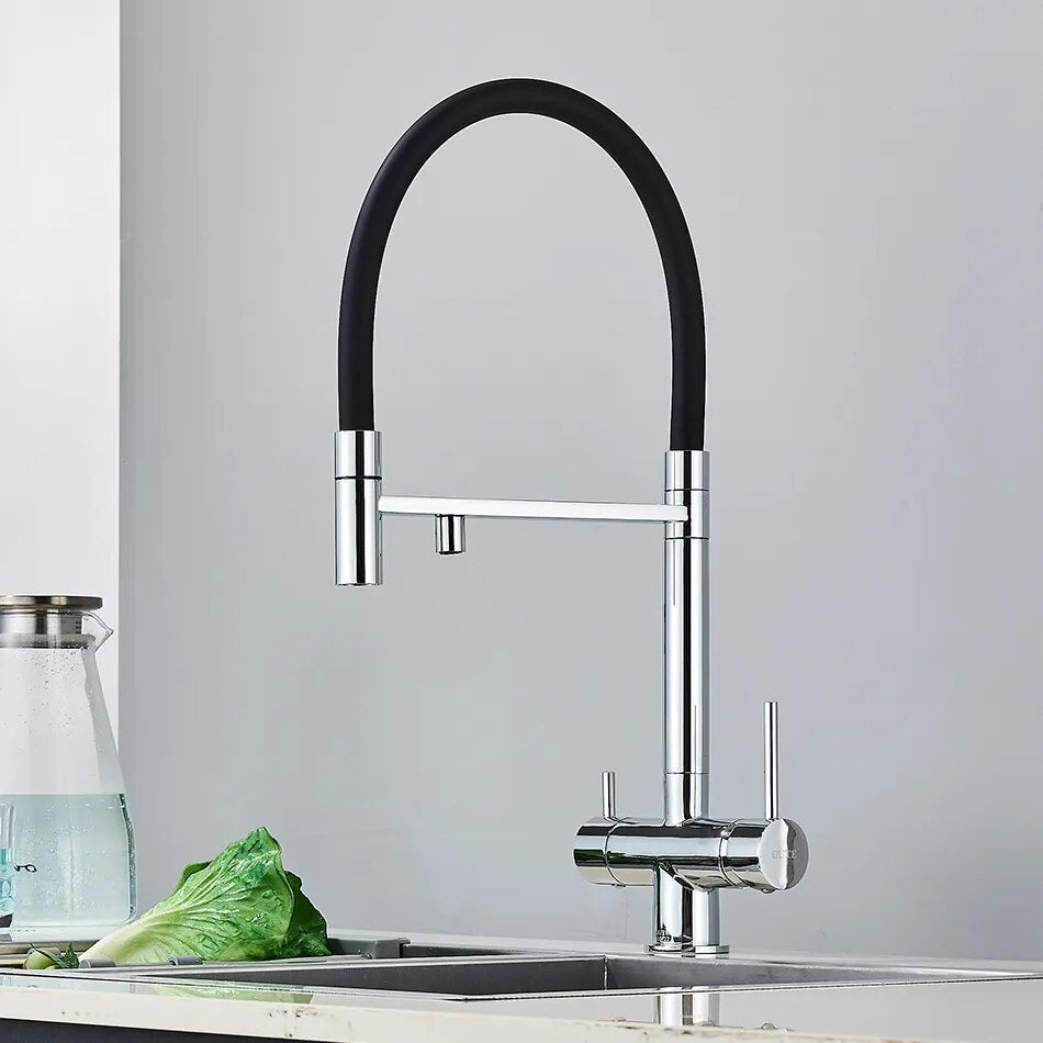 Robinet de Cuisine avec Douchette Amovible