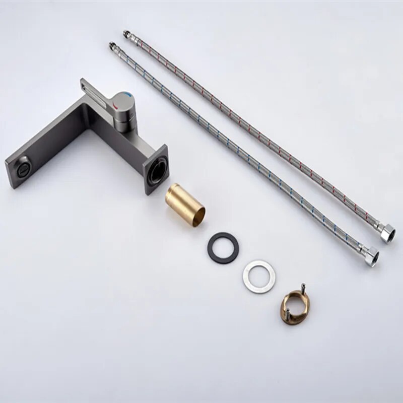 Robinet Mitigeur Salle de Bain - Epure Gunmetal