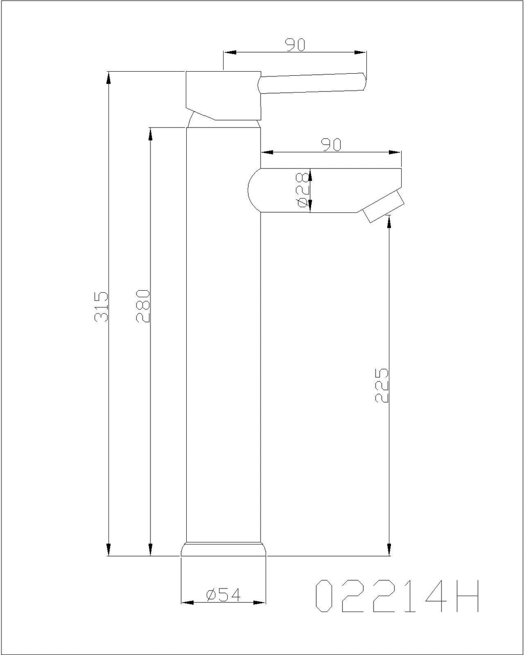 Robinet Mitigeur Vasque - Classic