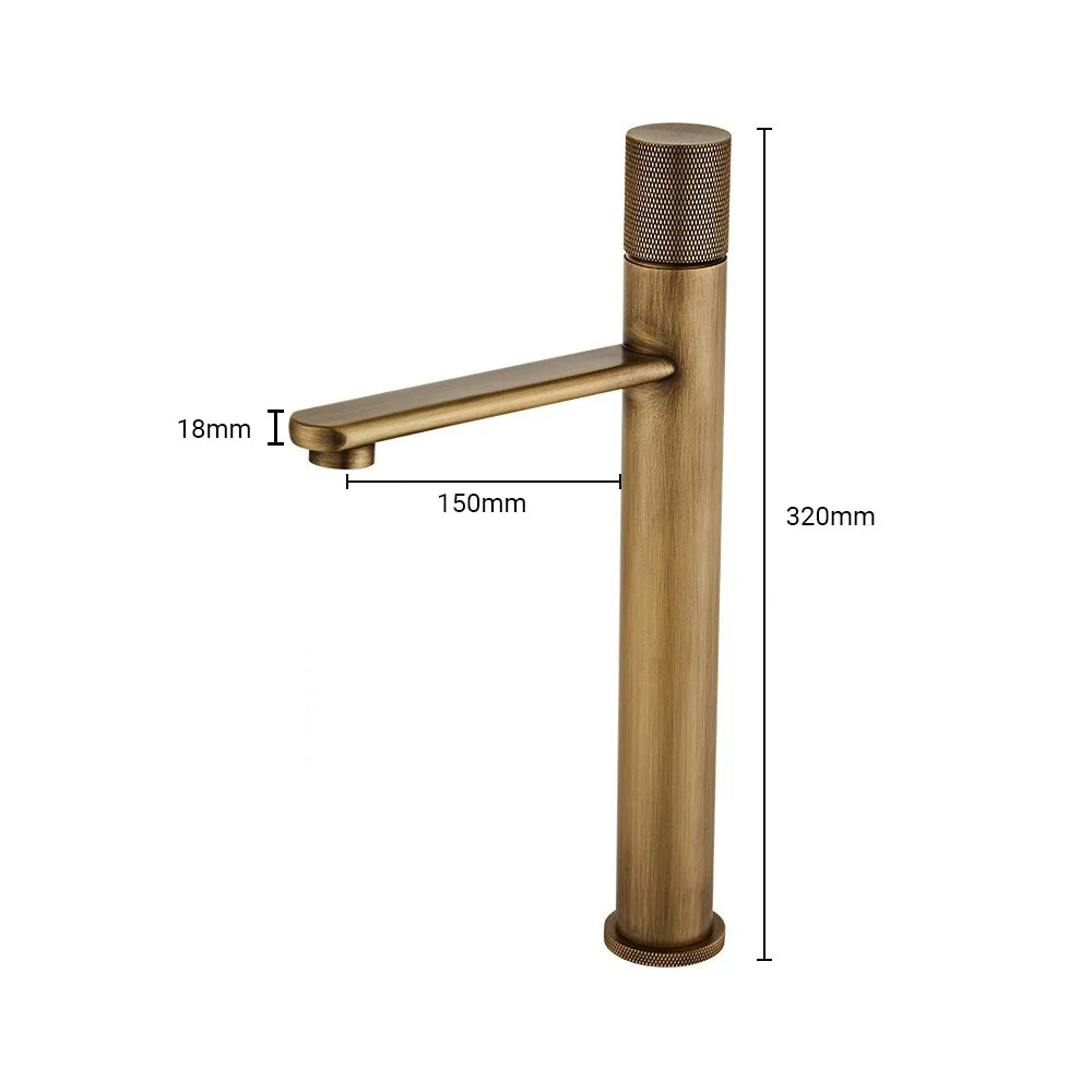 Robinet Mitigeur Vasque Bronze - Style Antique ROBINETO
