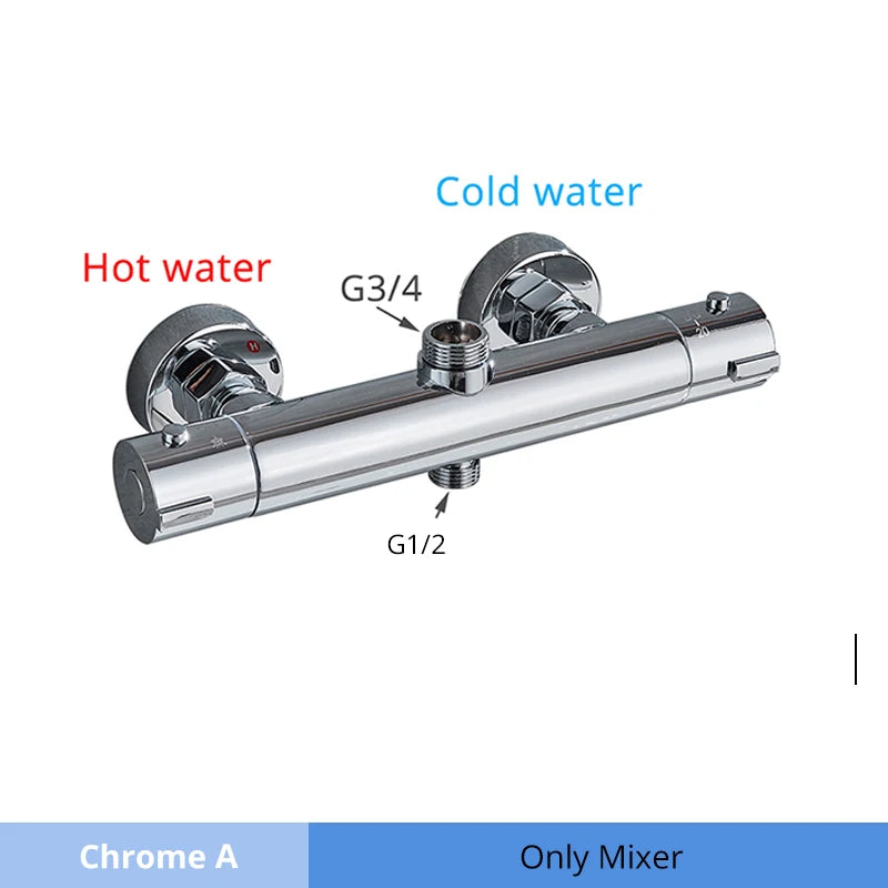 Mitigeur Douche Thermostatique 2 Sorties