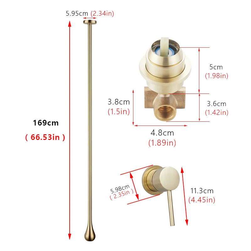 Robinet Suspendu Plafond
