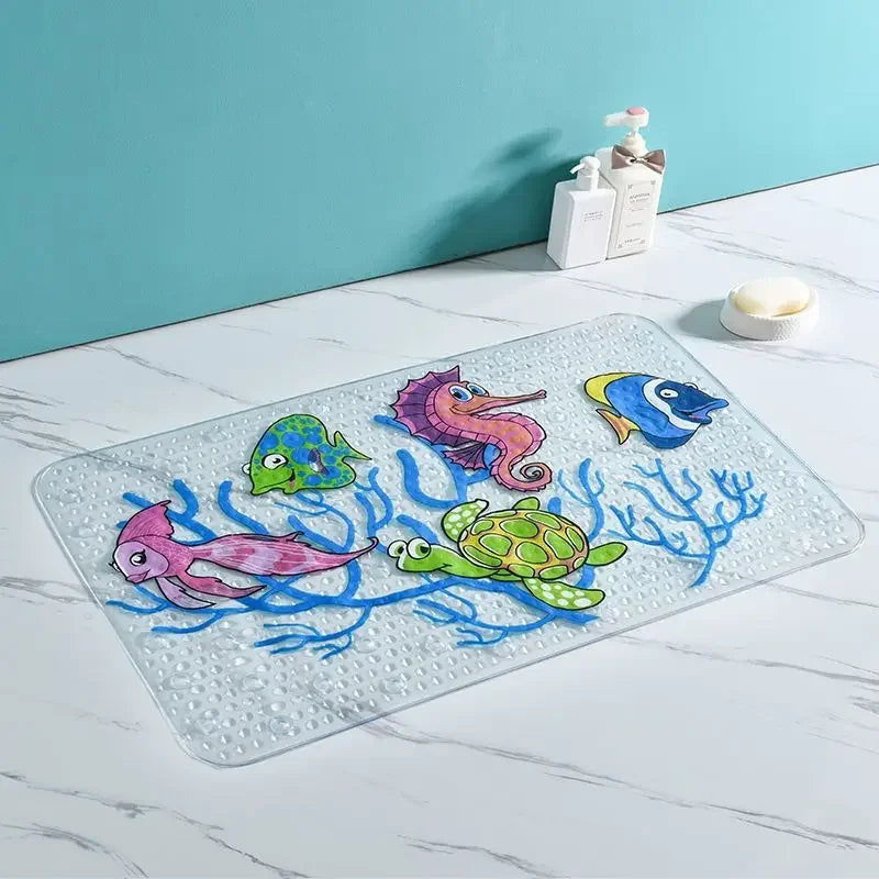 Tapis de Bain Bébé Motifs Amusants