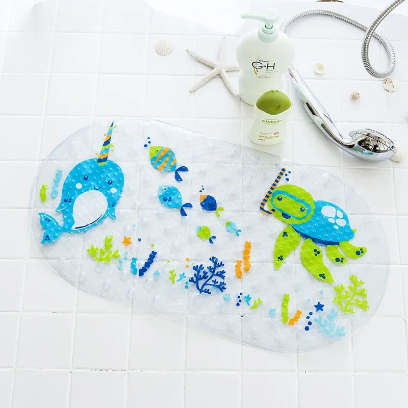 Tapis de Bain Bébé Motifs Amusants