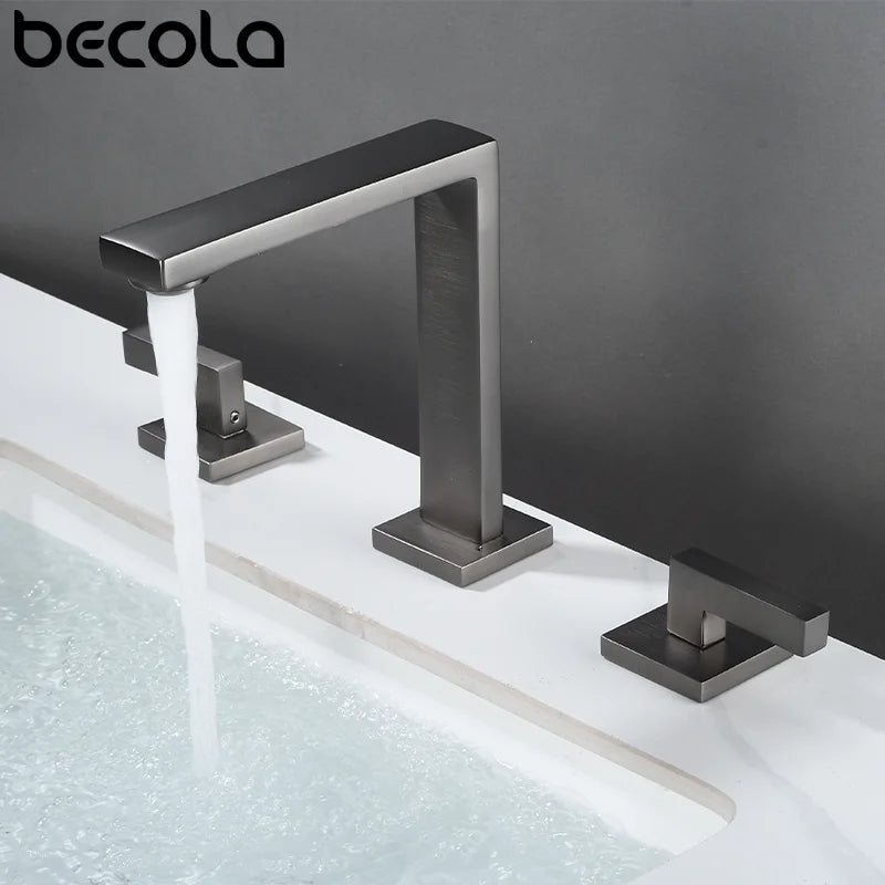 Robinet Lavabo 3 Trous Salle De Bain