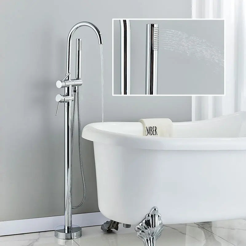 Robinet Sur Pied Pour Baignoire Ilot
