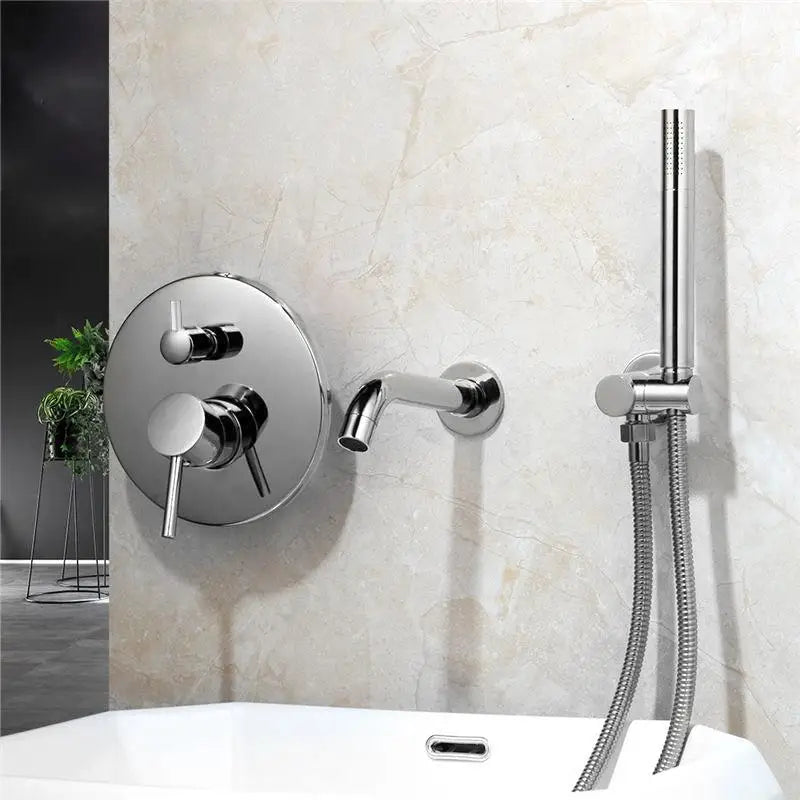 Robinet Baignoire 3 Trous Avec Douchette