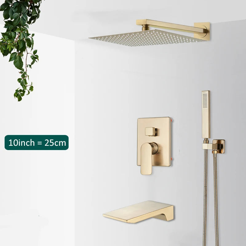Tete De Douche Avec Cascade Et Douchette