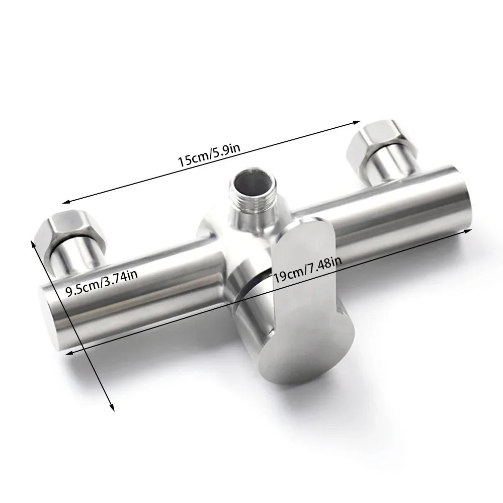Robinet Mitigeur pour Douche en Acier Inoxidable