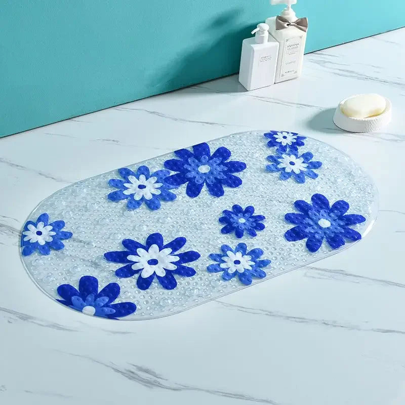 Tapis de Bain Bébé Motifs Amusants Fleurs
