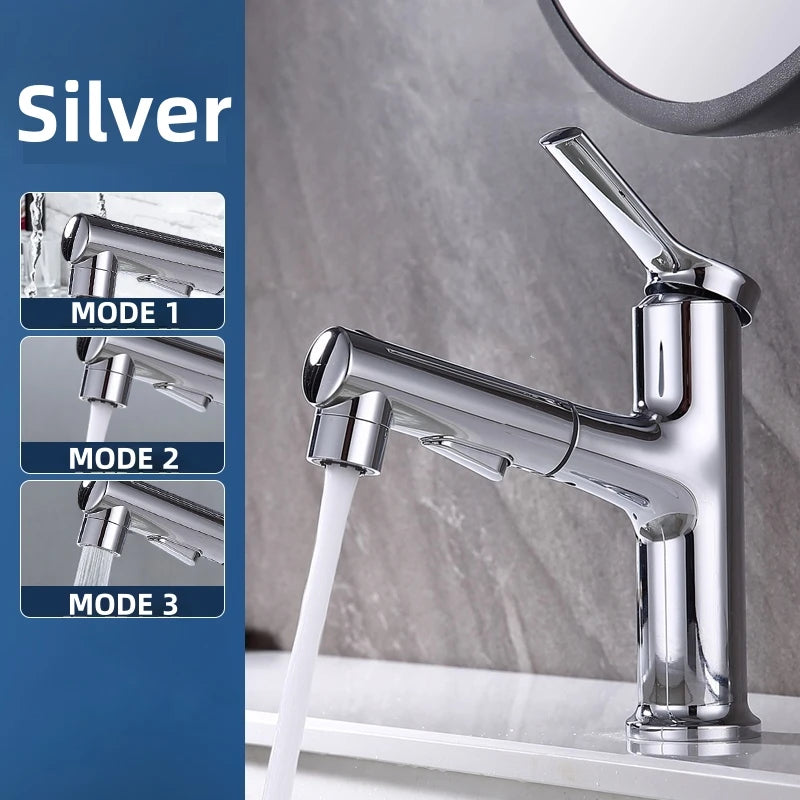 Robinet Avec Douchette Pour Lavabo