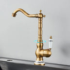 Robinet Antique Salle de Bain - Mitigeur Haut
