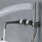 Robinet De Bain Mural Avec Douchette