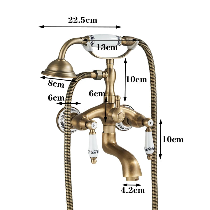 Robinet Baignoire Style Ancien