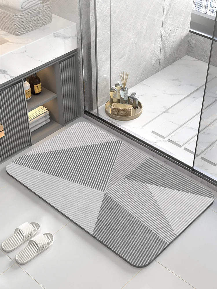 Tapis de Bain Diatomée Absorbante