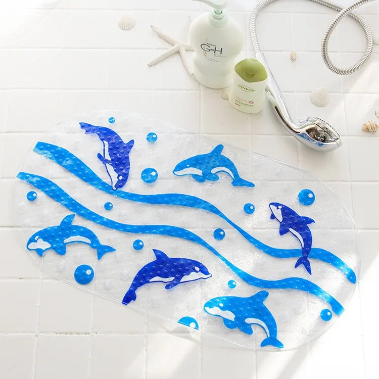 Tapis de Bain Bébé Motifs Amusants