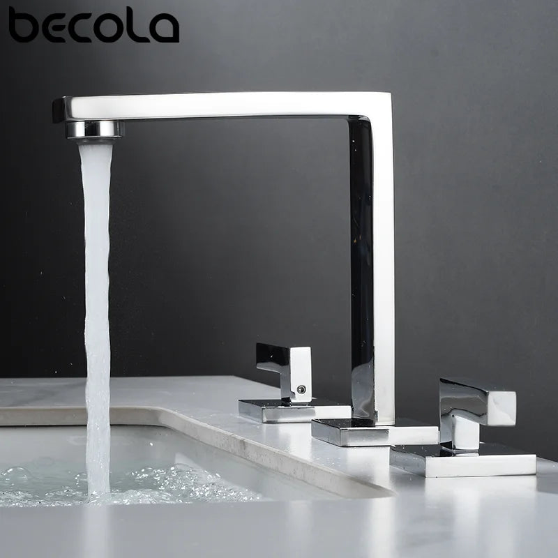 Robinet Lavabo 3 Trous Salle De Bain