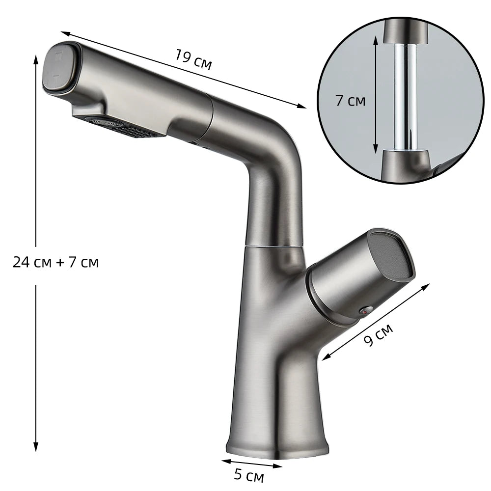 Robinet Avec Douchette Salle de Bain