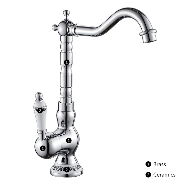 Robinet Lavabo Vintage ROBINETO