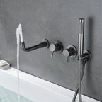 Robinet De Bain Mural Avec Douchette