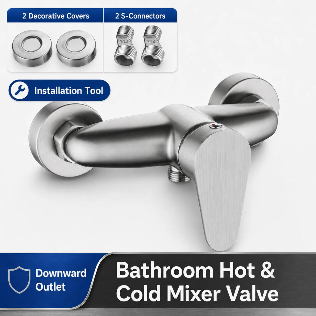 Mitigeur Douche Inox