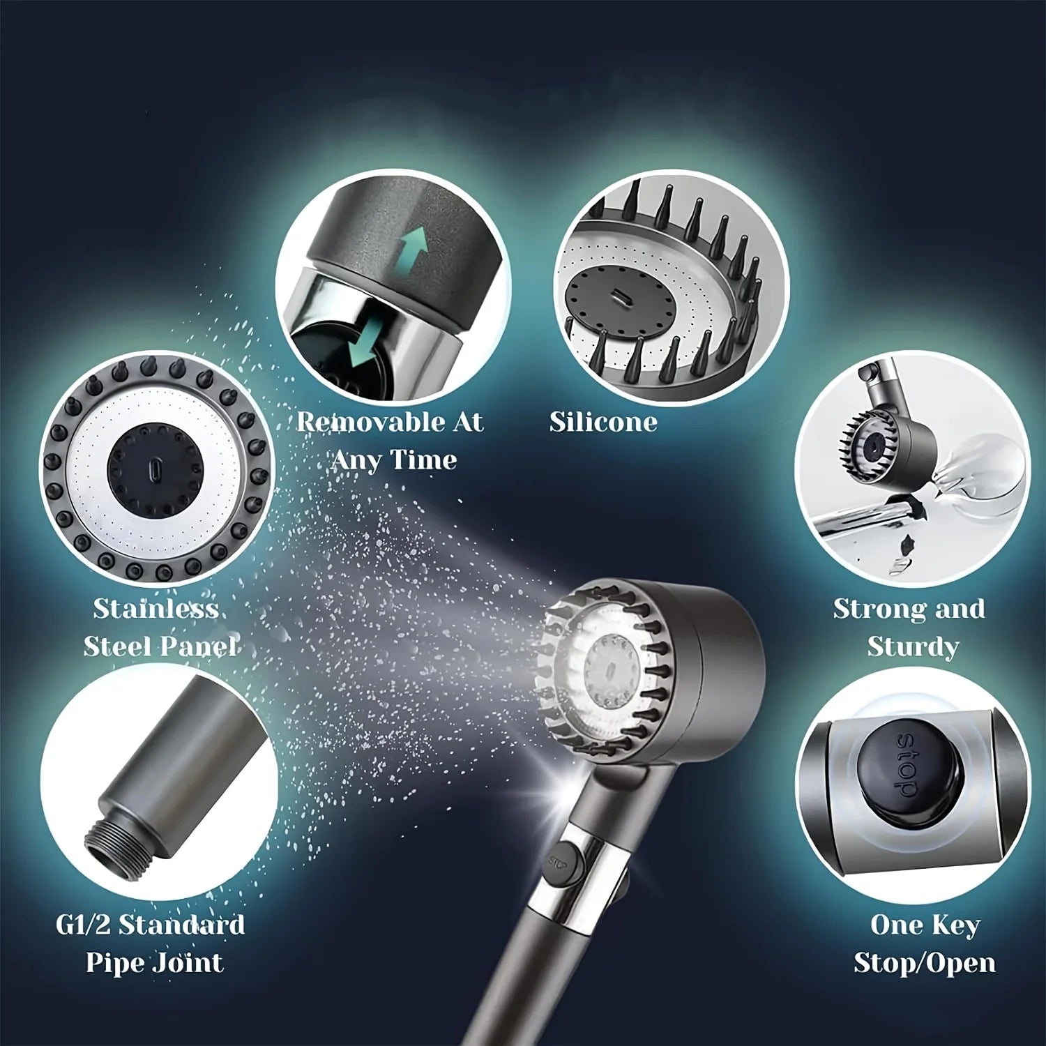 Pommeau De Douche Massant