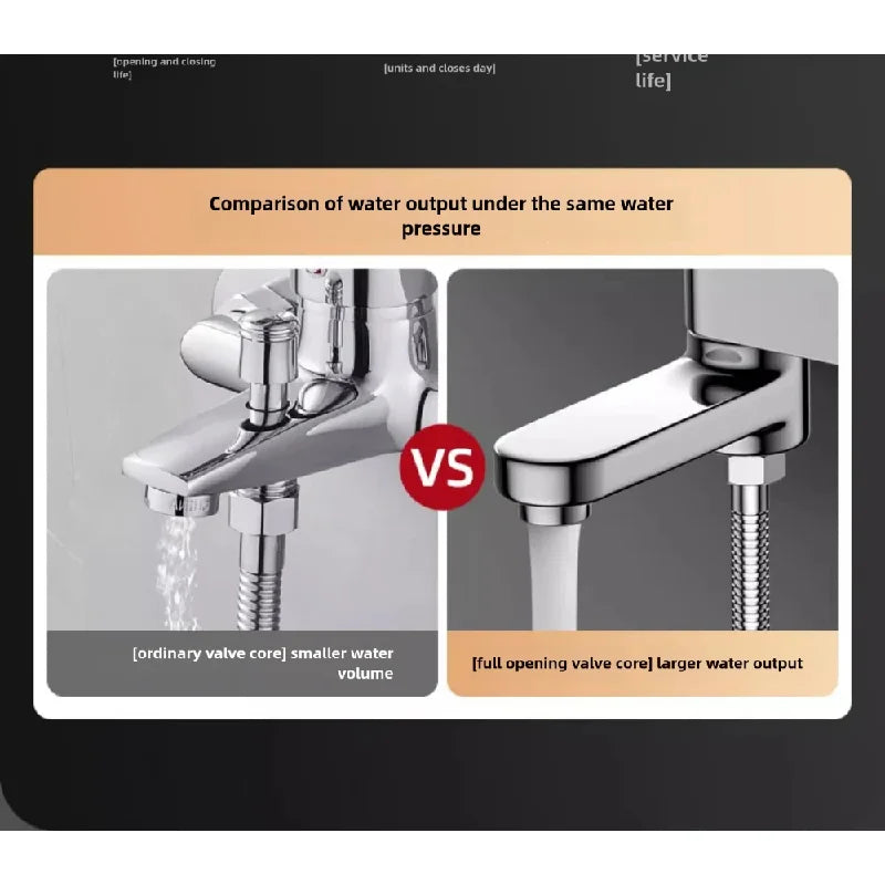 Robinet Bain Douche En Laiton