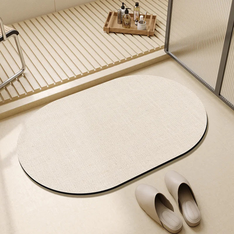 Tapis de Bain Haut de Gamme en Diatomée
