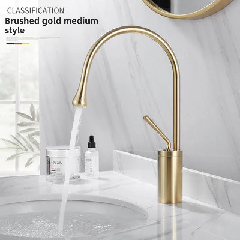 Robinet Lavabo Pivotant