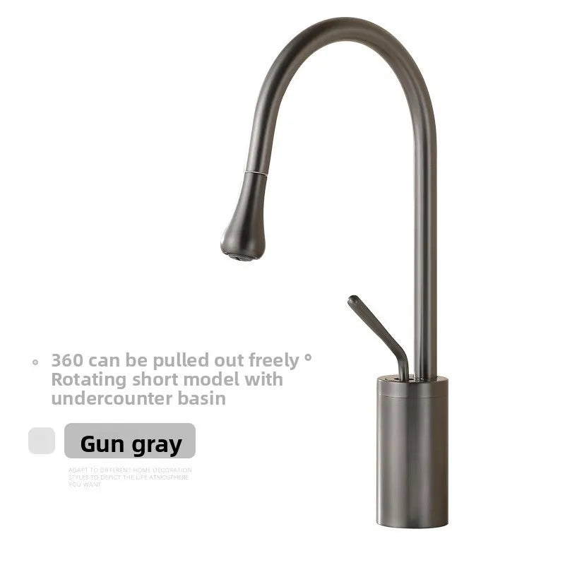 Robinet Lavabo Pivotant