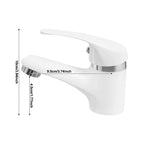 Robinet Blanc Lavabo Salle De Bain