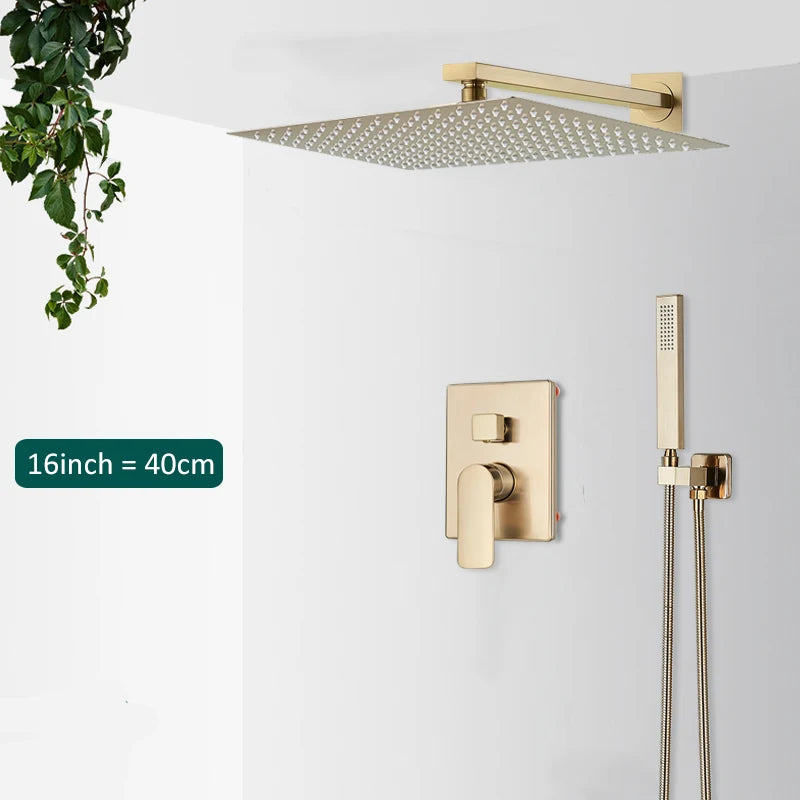 Tete De Douche Avec Cascade Et Douchette
