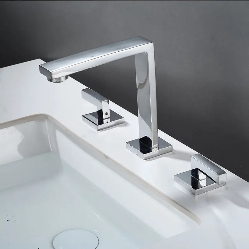 Robinet Lavabo 3 Trous Salle De Bain