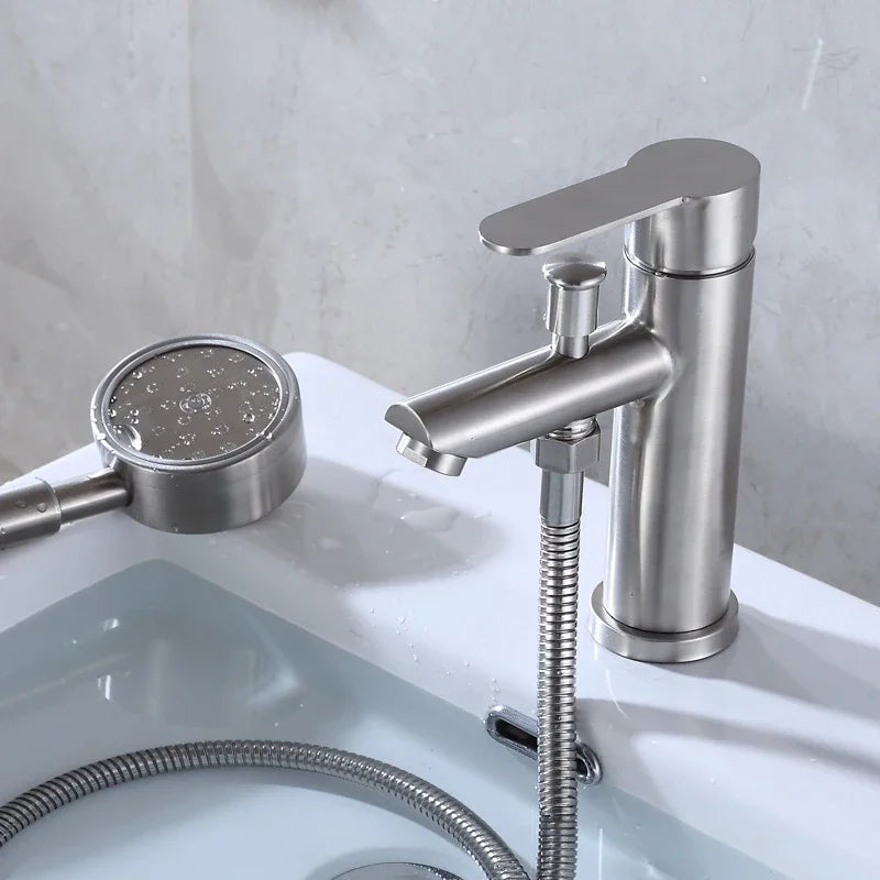 Robinet De Baignoire Avec Pommeau De Douche