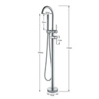 Robinet Sur Pied Pour Baignoire Ilot
