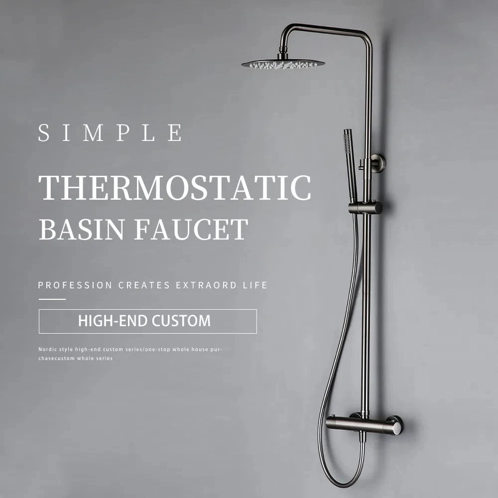 Mitigeur Thermostatique Avec Colonne De Douche