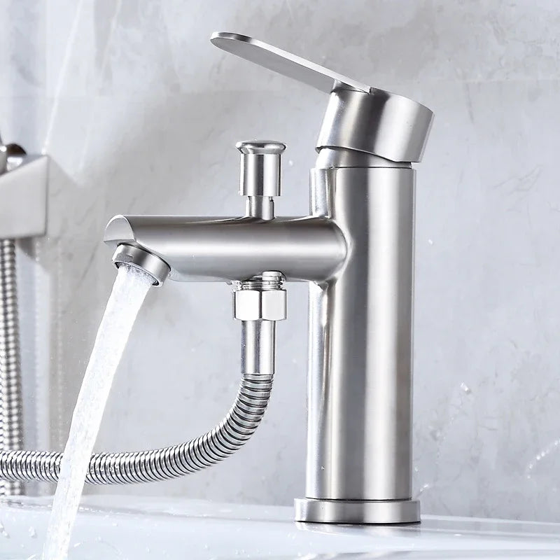 Robinet De Baignoire Avec Pommeau De Douche