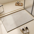 Tapis de Bain Beige Minimaliste