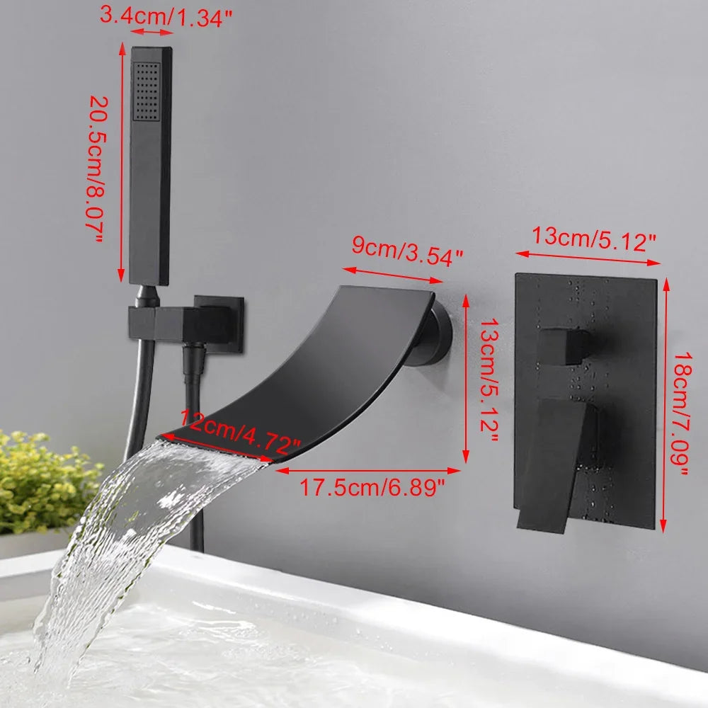 Robinet Baignoire Cascade Avec Douchette