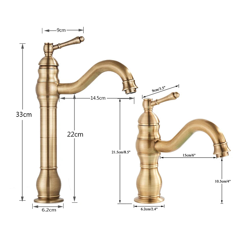 Robinet Retro Pour Vasque