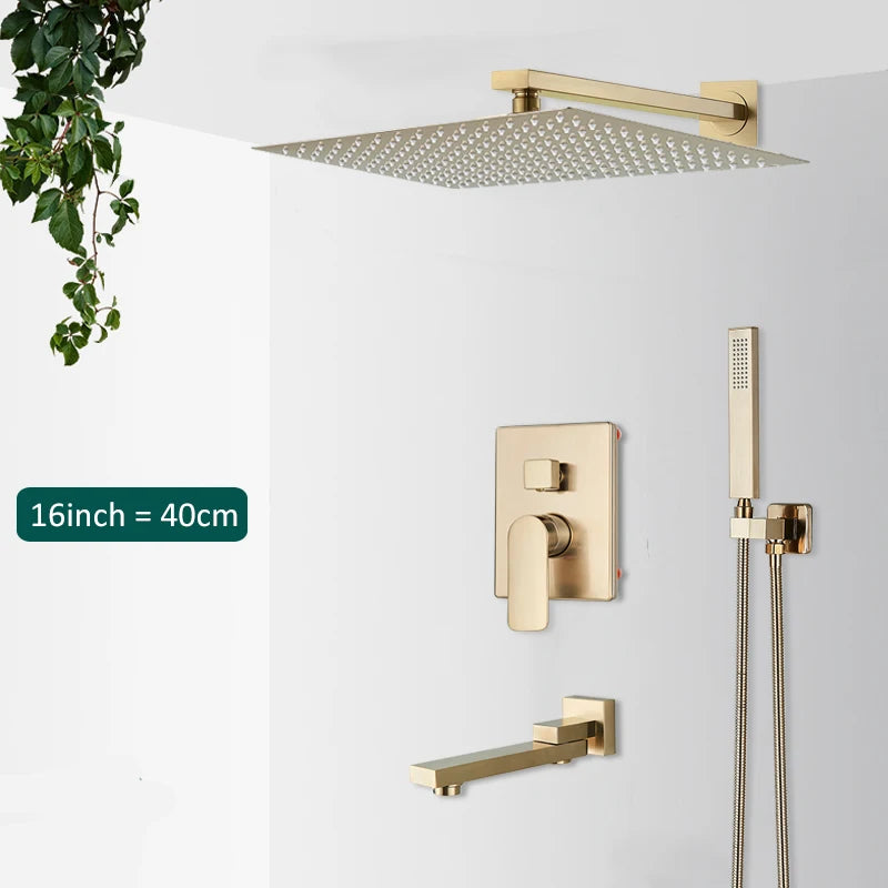Tete De Douche Avec Cascade Et Douchette