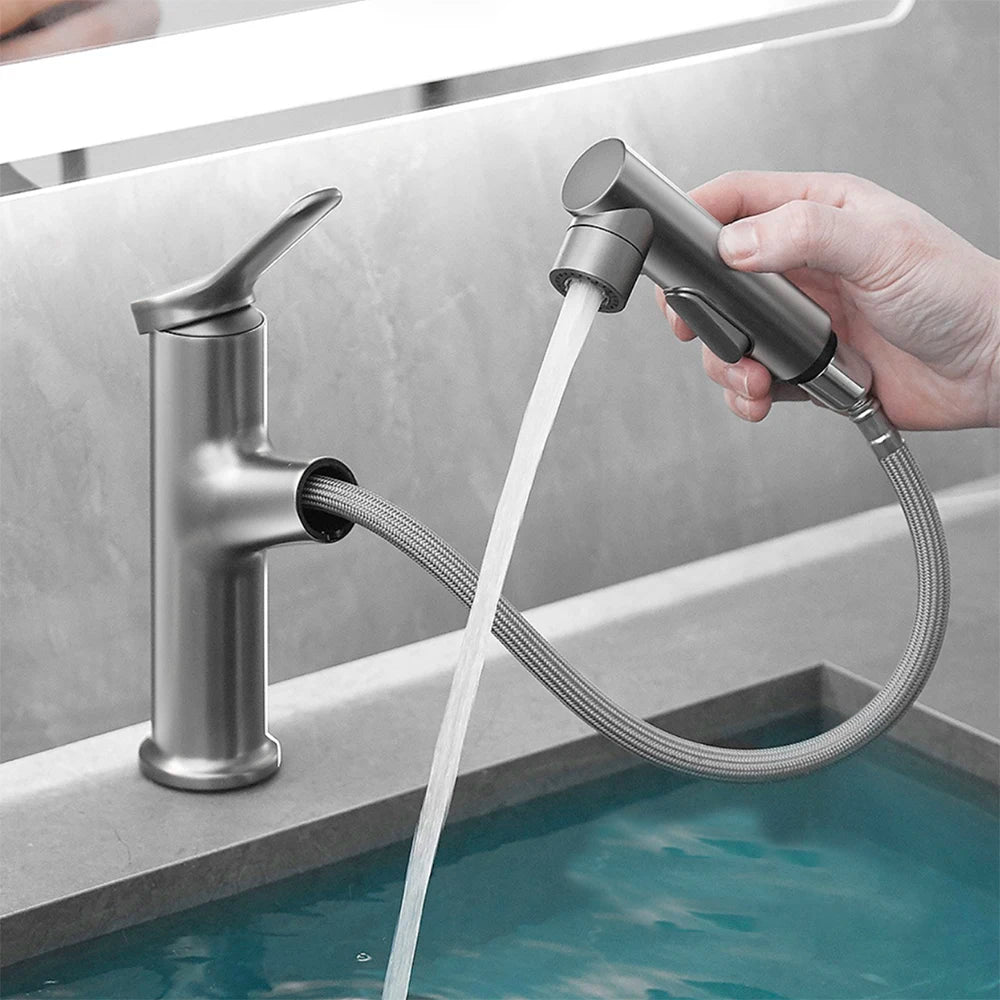 Robinet Avec Douchette Pour Lavabo