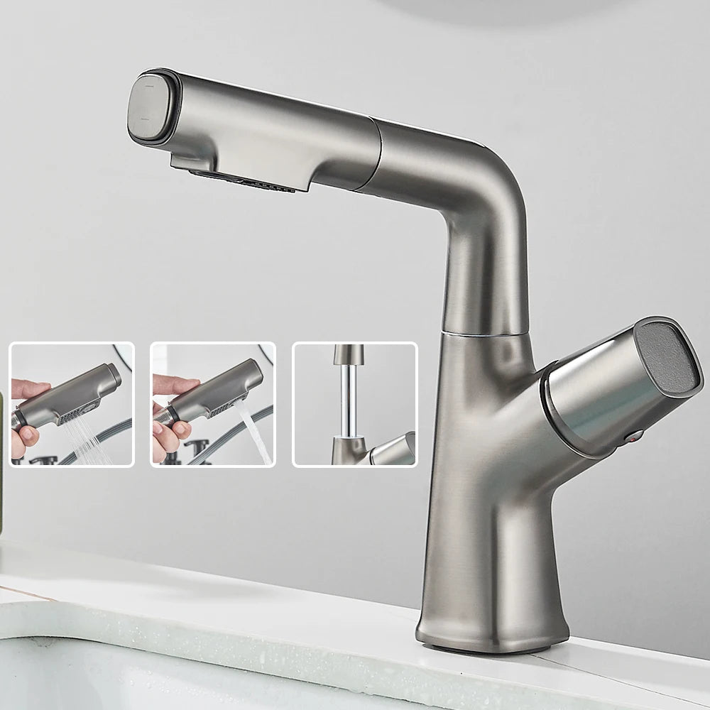 Robinet Avec Douchette Salle de Bain