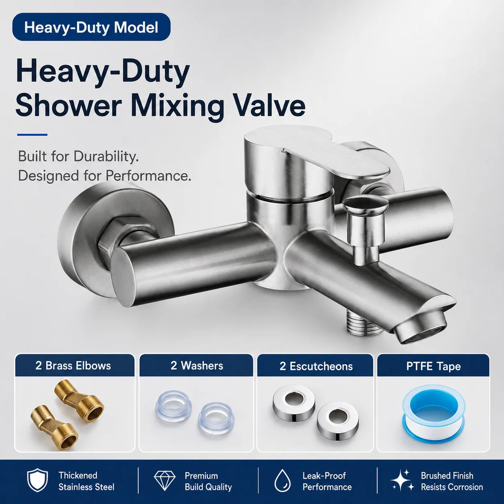 Mitigeur Douche Inox