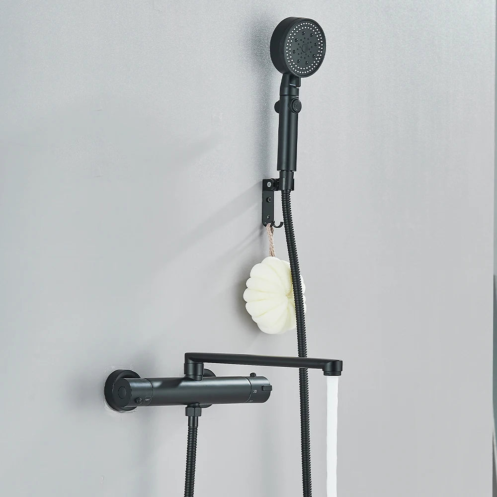Mitigeur Et Pommeau De Douche Avec Robinet Pour Baignoire