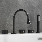 Robinet Salle De Bain Col De Cygne Avec Douchette