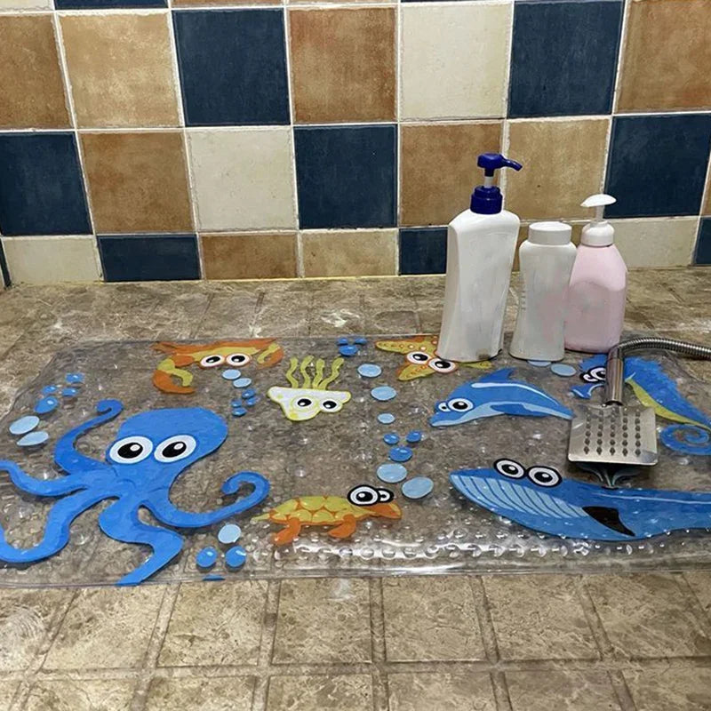 Tapis de Bain Bébé Motifs Amusants