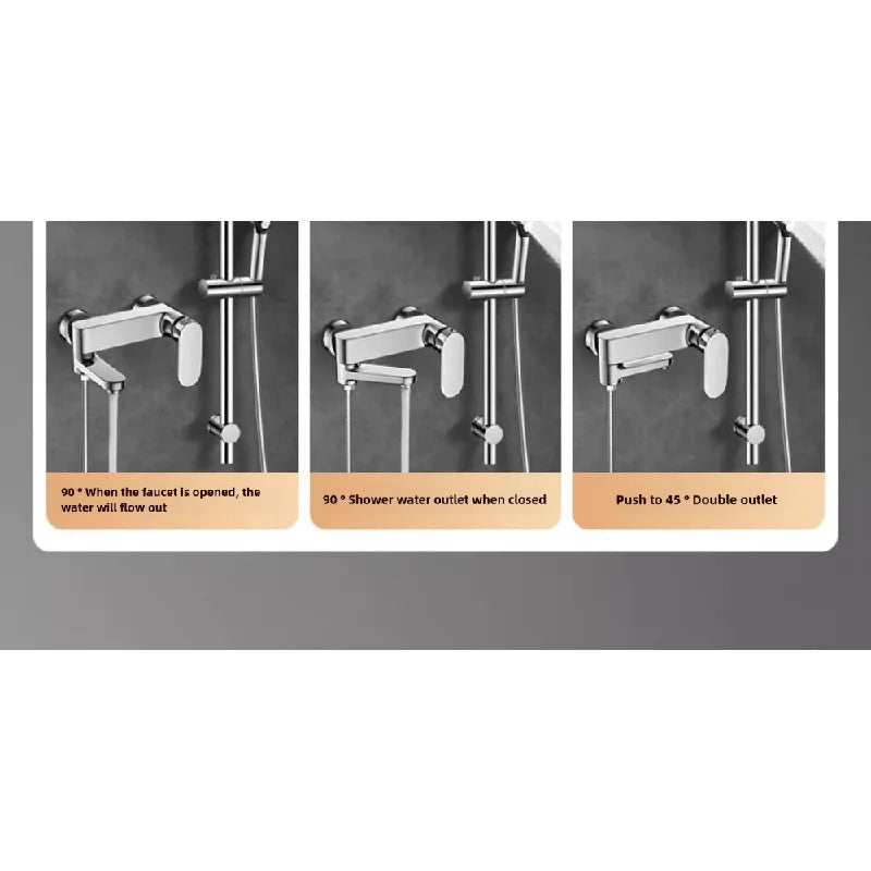Robinet Bain Douche En Laiton